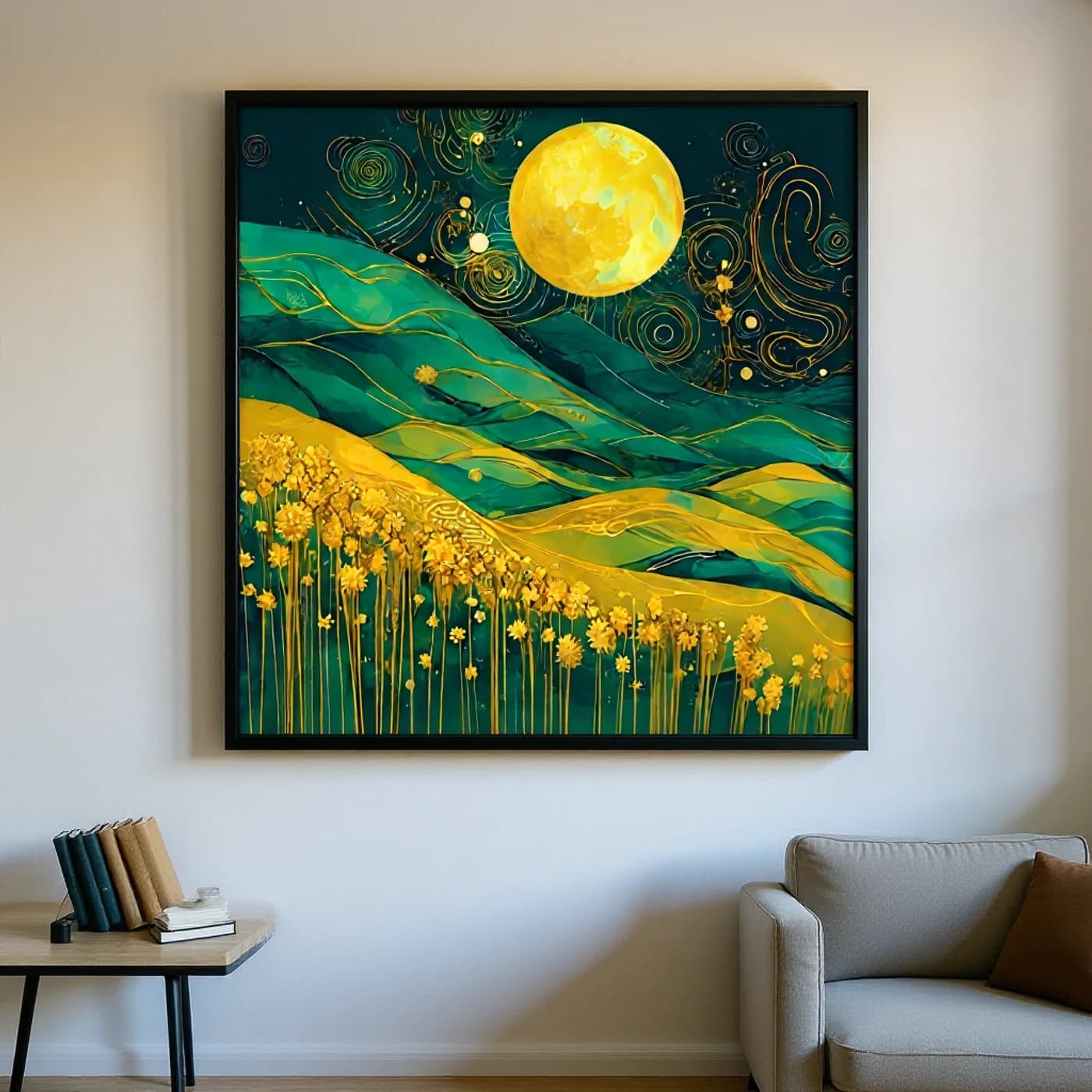 Paysage à l'huile 14