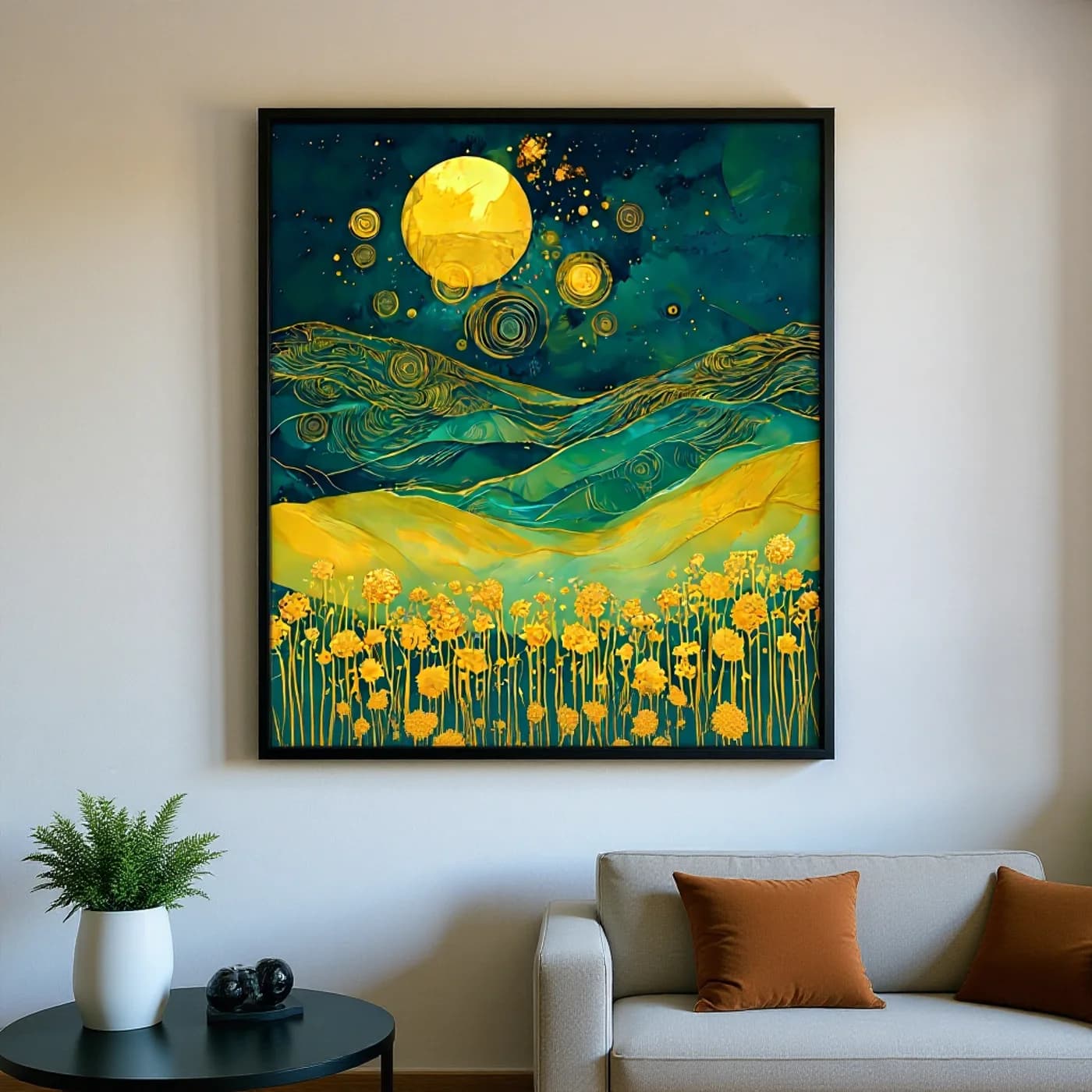 Paysage à l'huile 15