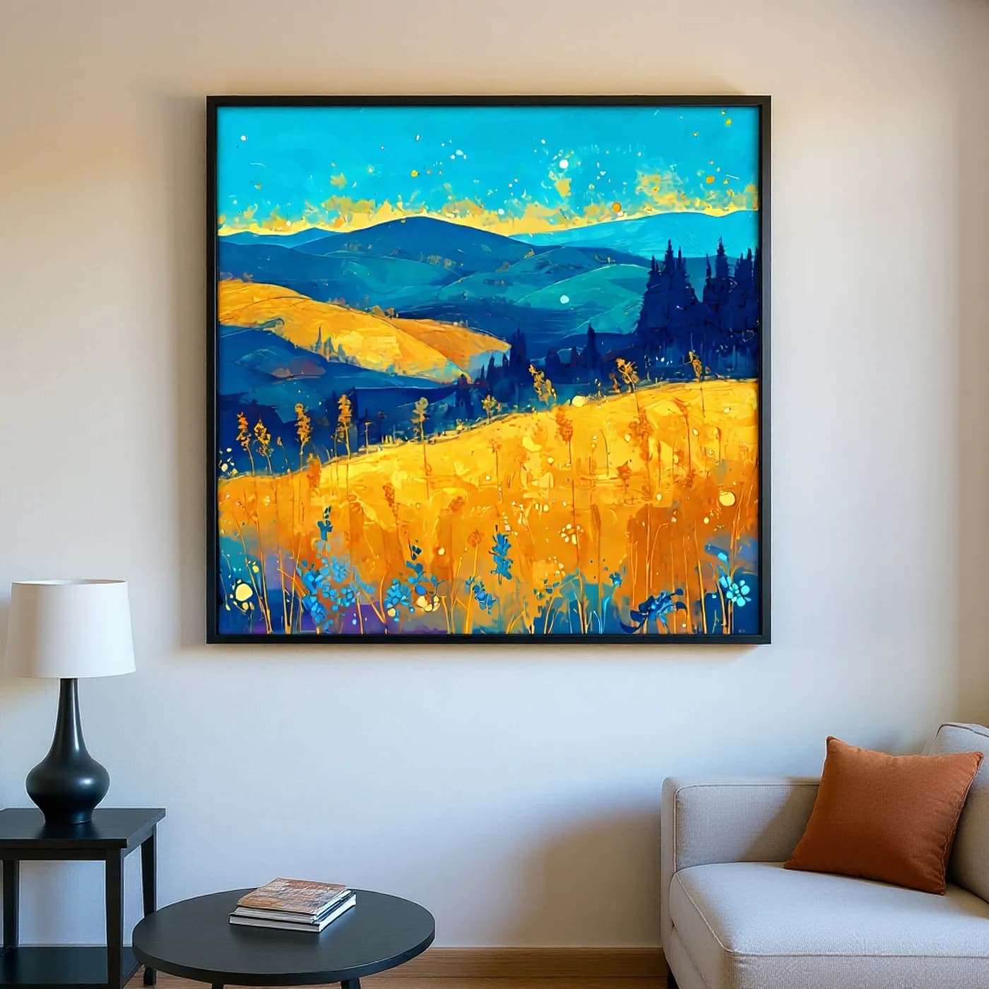 Paysage à l'huile 20