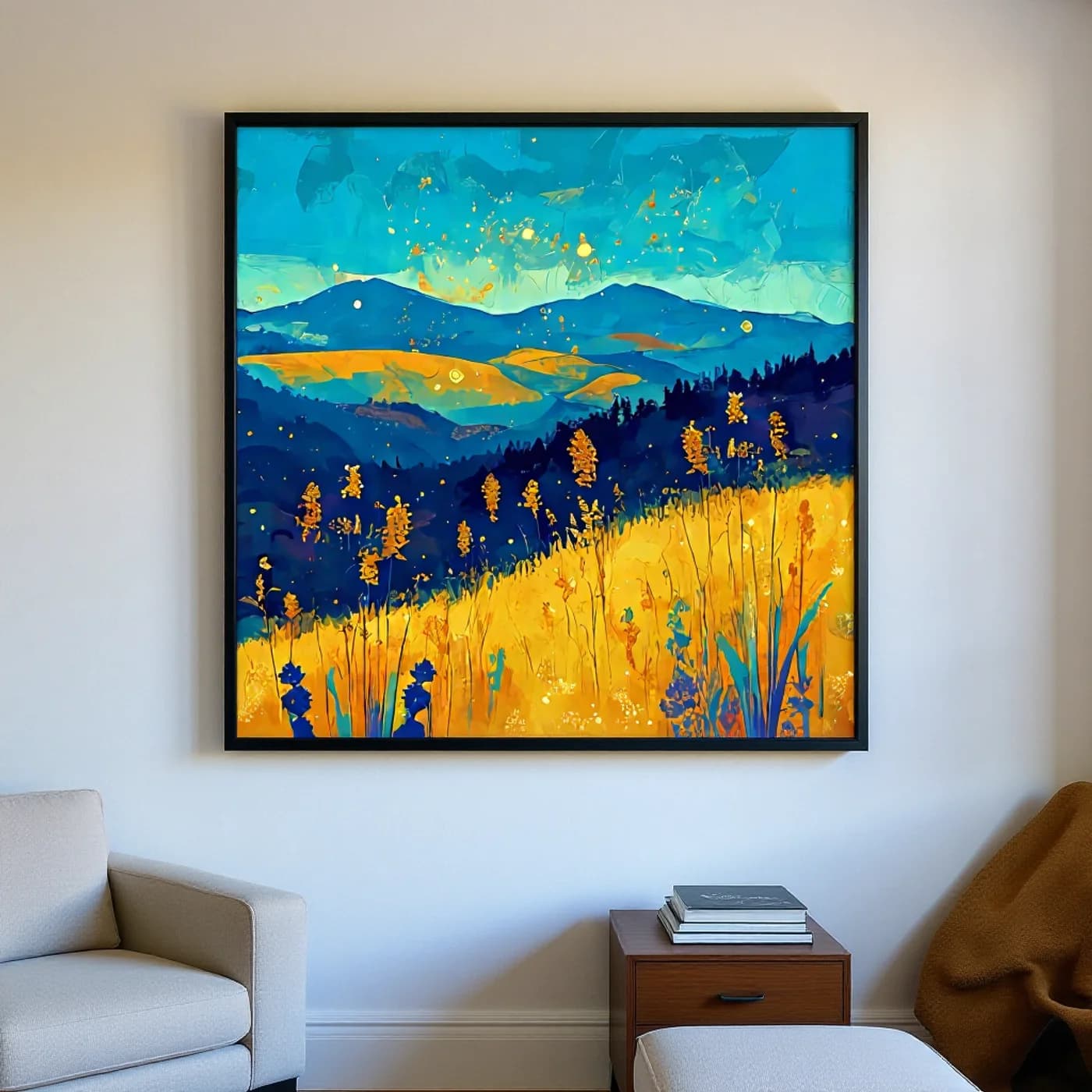 Paysage à l'huile 21