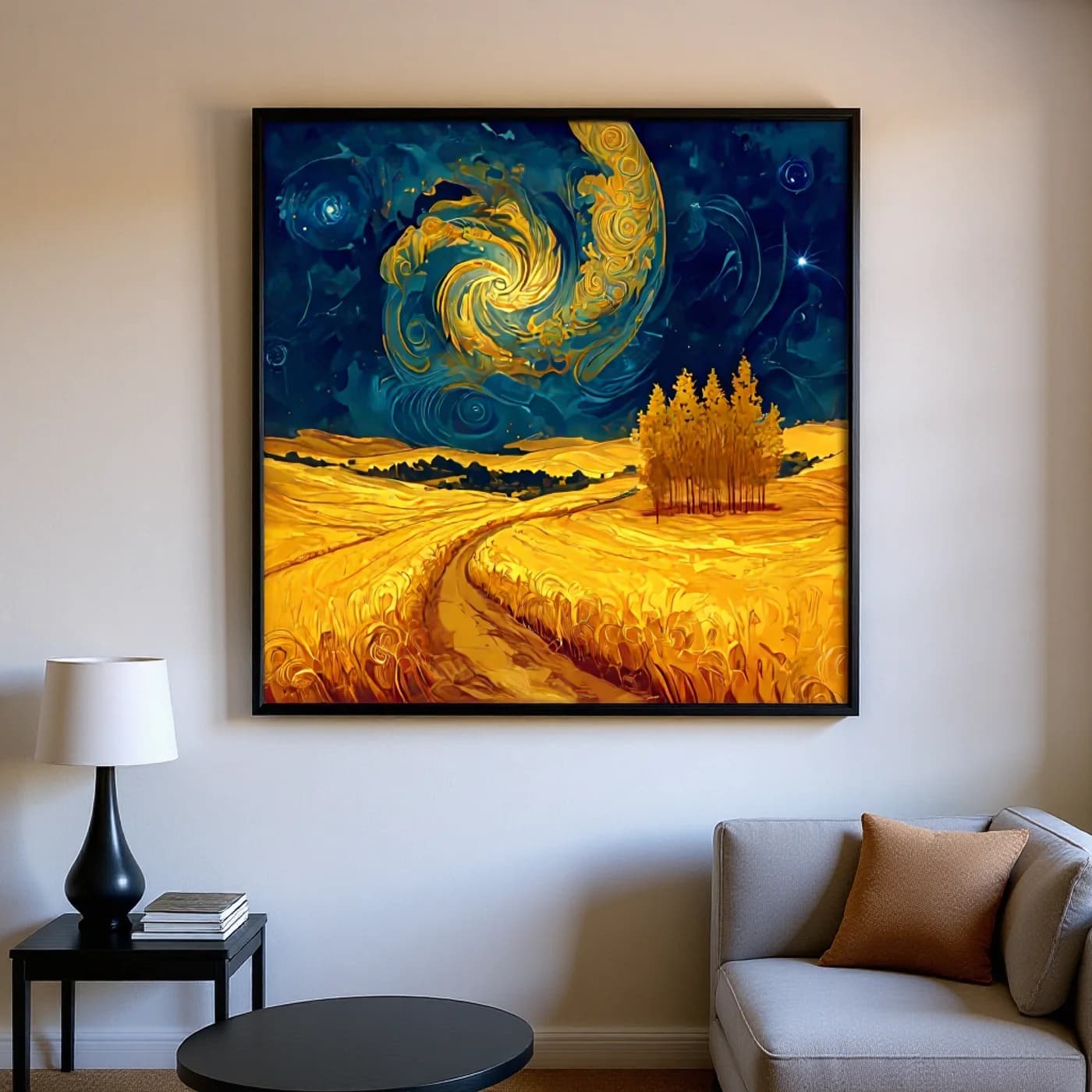 Paysage à l'huile 24