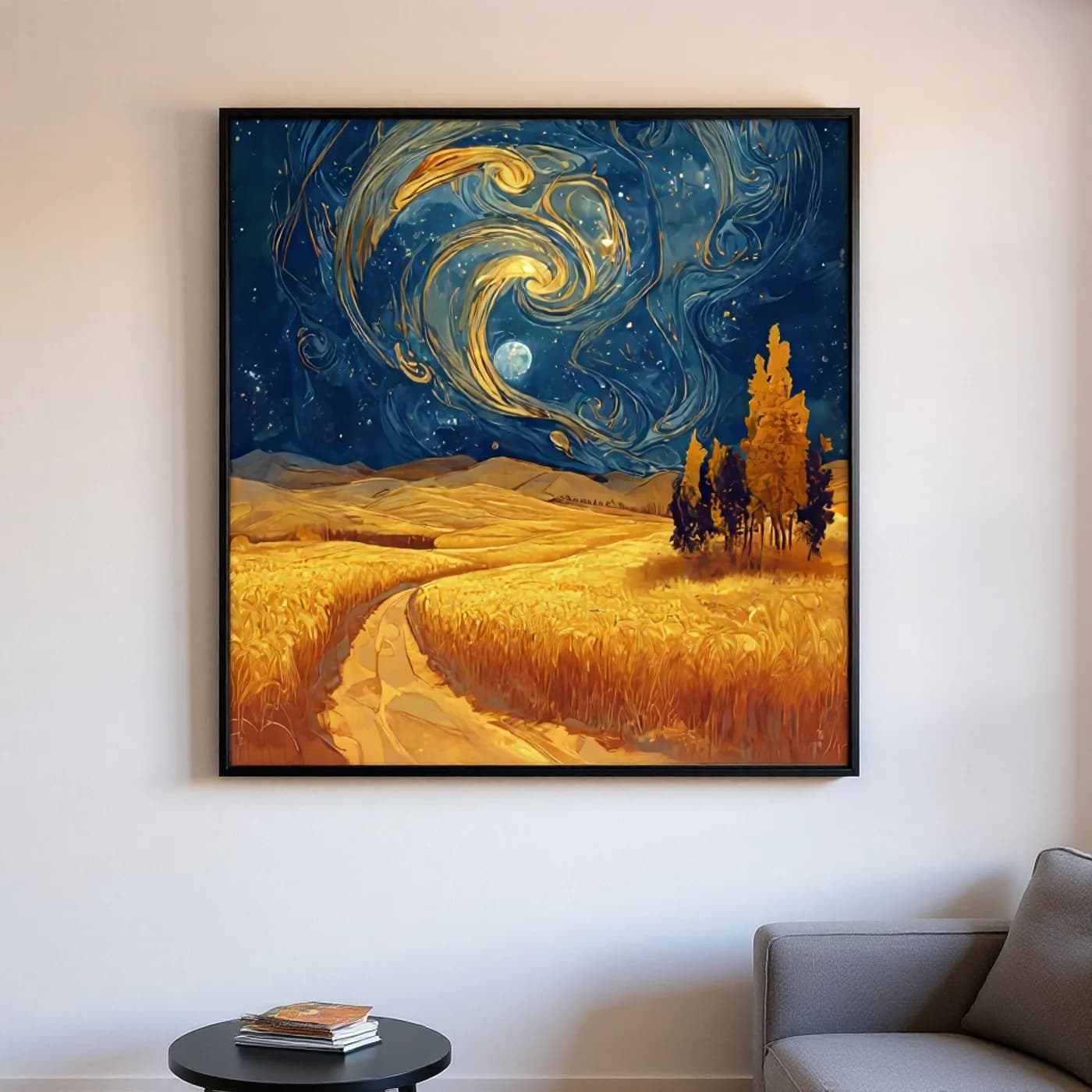 Paysage à l'huile 25