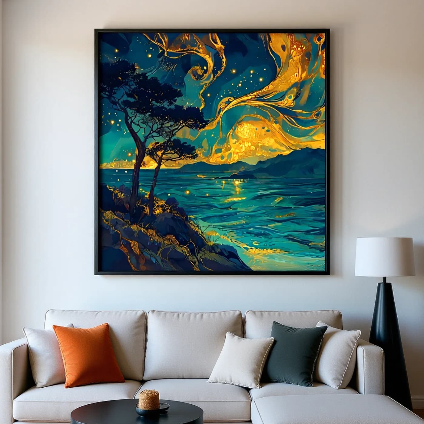 Paysage à l'huile IV