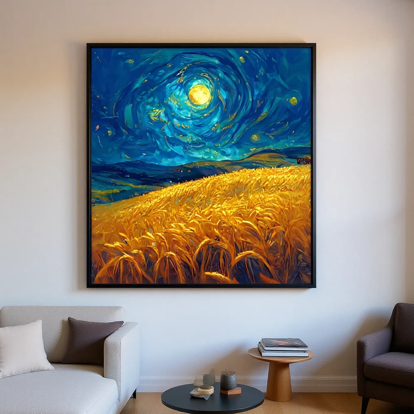 Paysage à l'huile VI