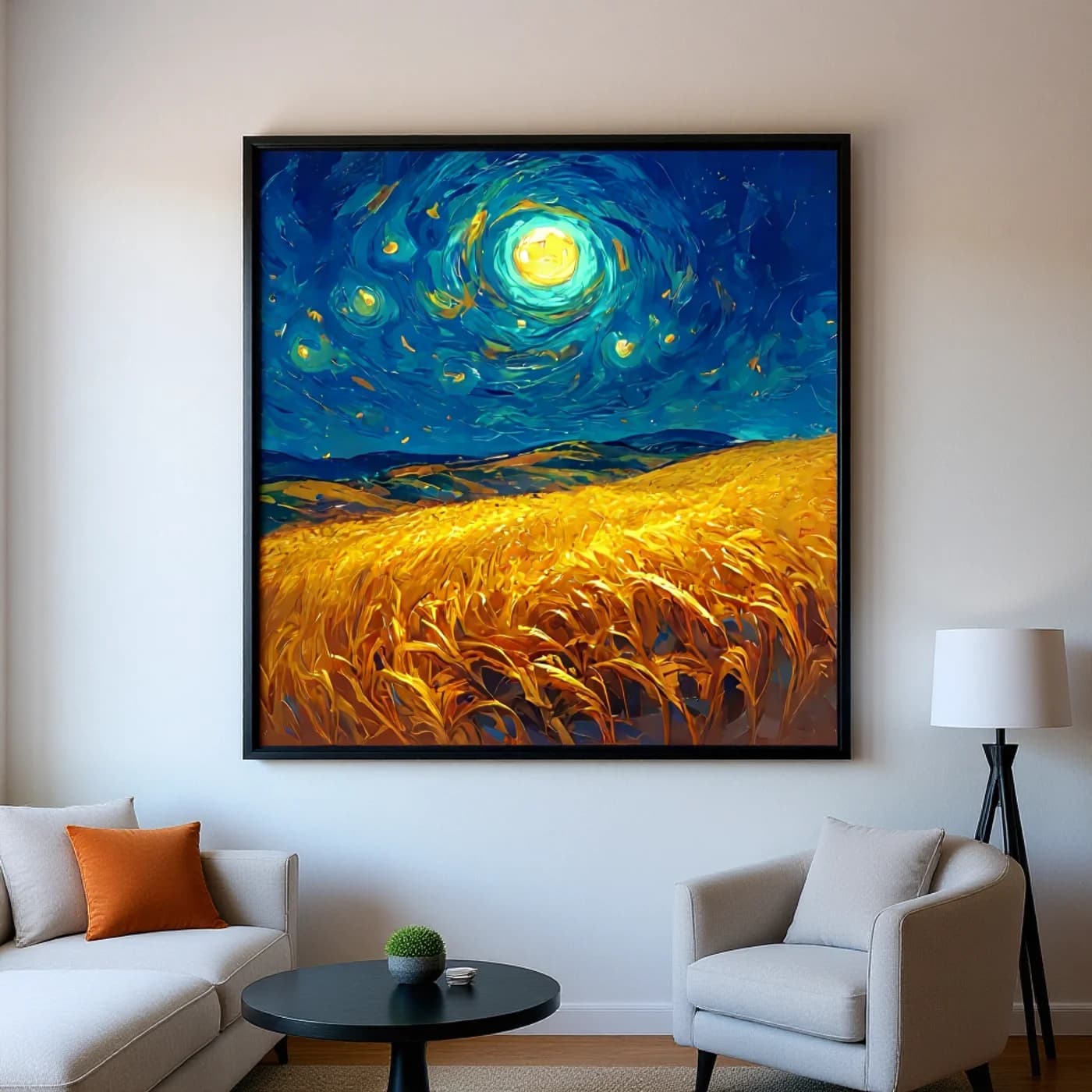 Paysage à l'huile VII